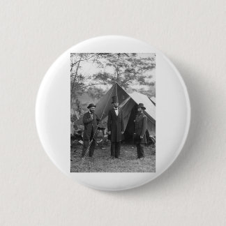 Civil War Photo Circa 1862 6 Cm Round Badge
