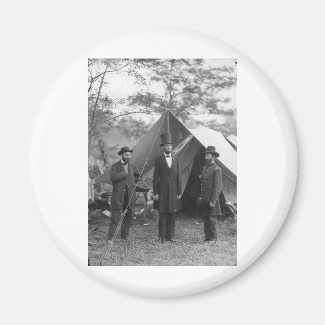 Civil War Photo Circa 1862 Magnet (Front)
