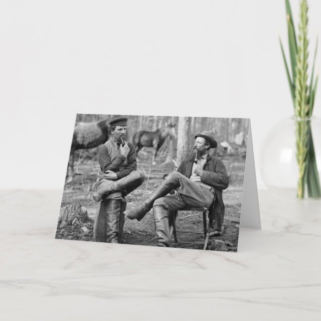 Civil War Pipes, 1864 Card (Front)