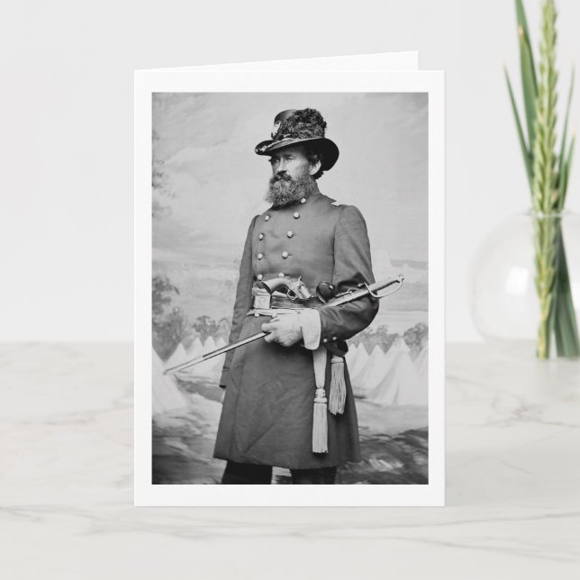 Civil War Portrait, 1860s Card (Front)