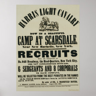 Civil War Recruiting Poster