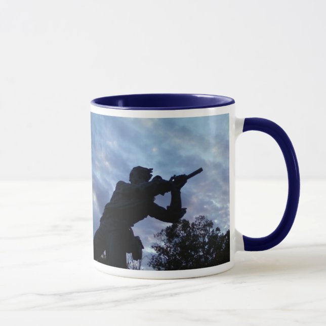 Civil War Statue Mug (Right)