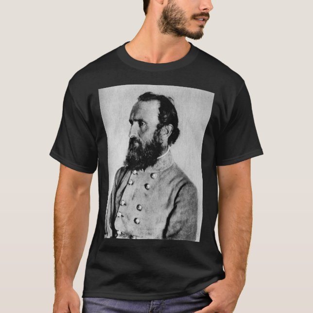 Civil War Stonewall Jackson T-Shirt (Front)