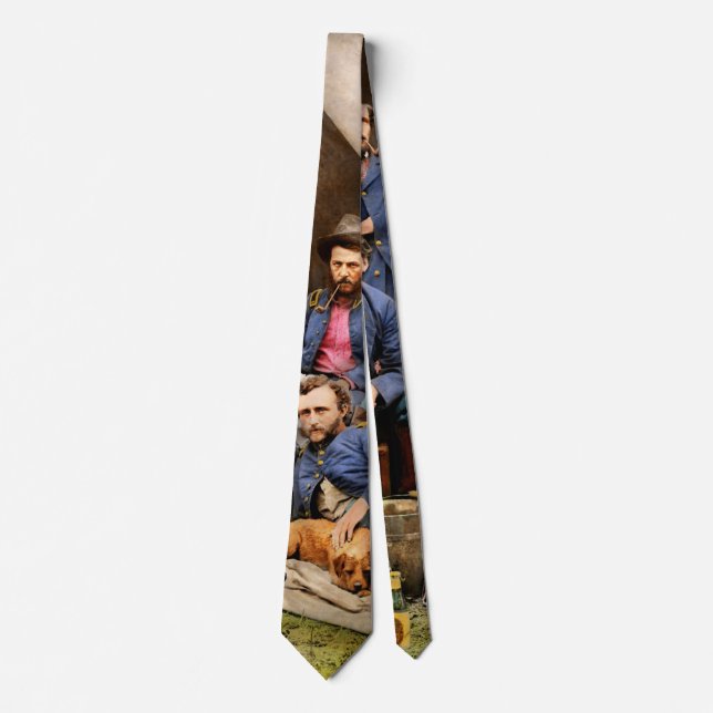 Civil War - The young George Armstrong Custer 1862 Tie (Front)