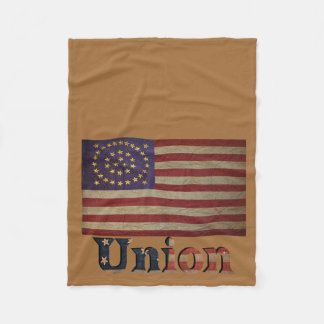 Civil War Union Awesome Charming Flag Fleece Blanket