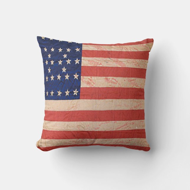 Civil War Union 🦅 Vintage Military Honour Cushion (Front)
