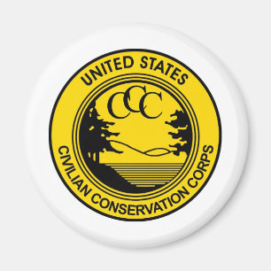 Civilian Conservation Corps CCC commemorative Magnet