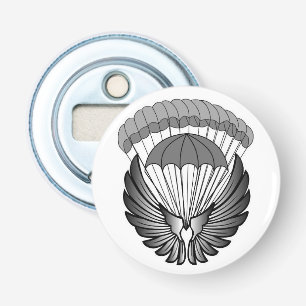 Civilian Military Parachute Wings Bottle Opener