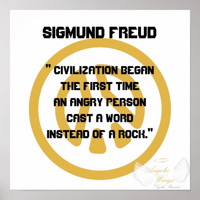 Civilisation! Sigmund Freud-Customise Poster (Front)