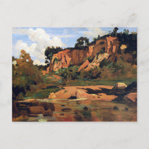 Civita Castellana de Jean-Baptiste Camille Corot Postcard