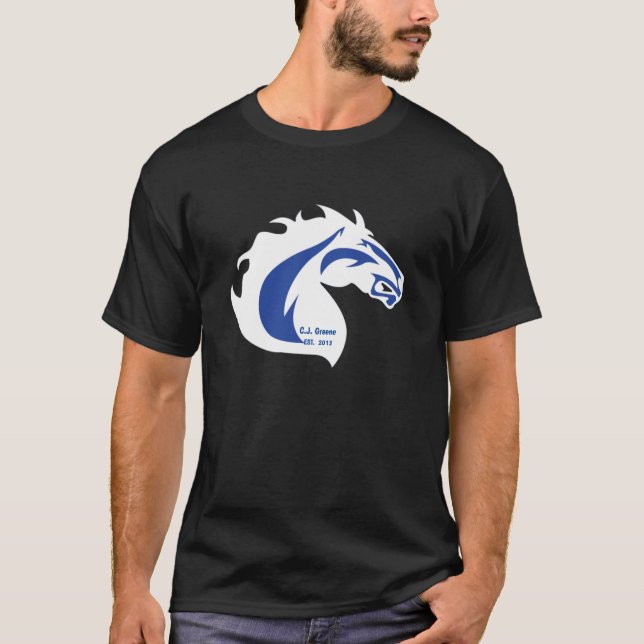 CJ school  spirt logo shirt (Front)