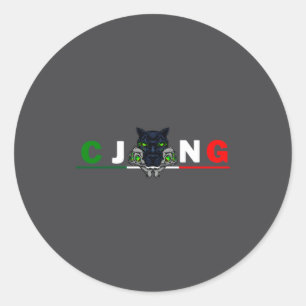 Cjng The Jalisco New Generation Tel  Classic Round Sticker