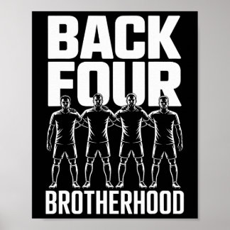 Ck Four Brotherhood Team Unity Player Squad Soccer Poster