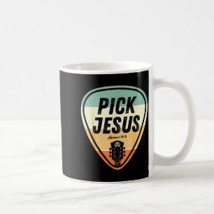 Ck Jesus Shirt Funny Christian Music Guitar Ck Men Coffee Mug