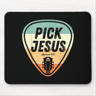 Ck Jesus Shirt Funny Christian Music Guitar Ck Men Mouse Pad