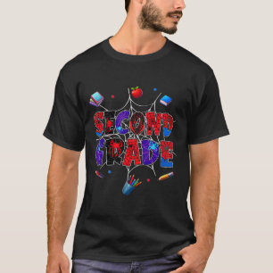 Ck To School 2nd Grade Boys Gamer First Day Second T-Shirt