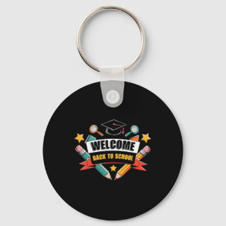 Ck To School Shirt Cute 2025 Apple Student Pencil  Key Ring