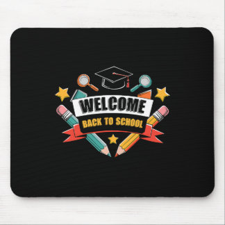 Ck To School Shirt Cute 2025 Apple Student Pencil  Mouse Pad
