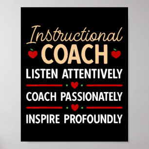 Ck To School Teacher Instructional Coach Poster