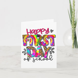 Ck To School Teacher Student Happy First Day Of Sc Card
