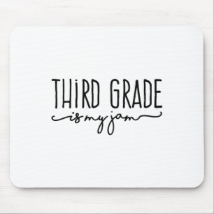 Ck To School Third Grade Is My Jam 3rd Teachers St Mouse Pad