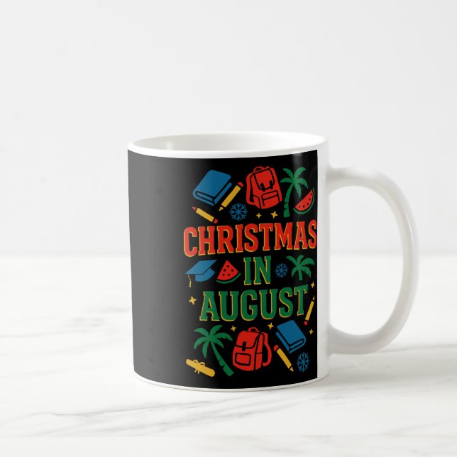Ck To School Xmas Palm Tree Graduation Christmas I Coffee Mug (Right)