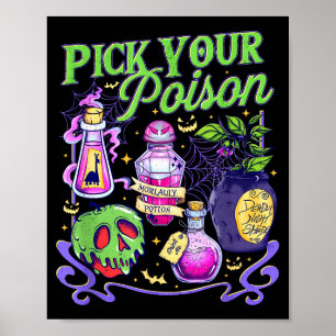 Ck Your Ison Vintage Princess Halloween  Poster