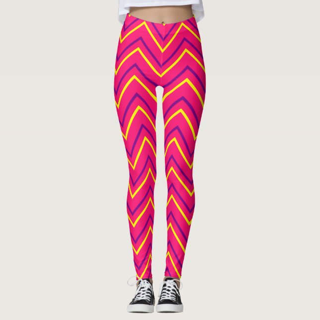 CKC-Chevron-20-LEGGINGS Leggings (Front)