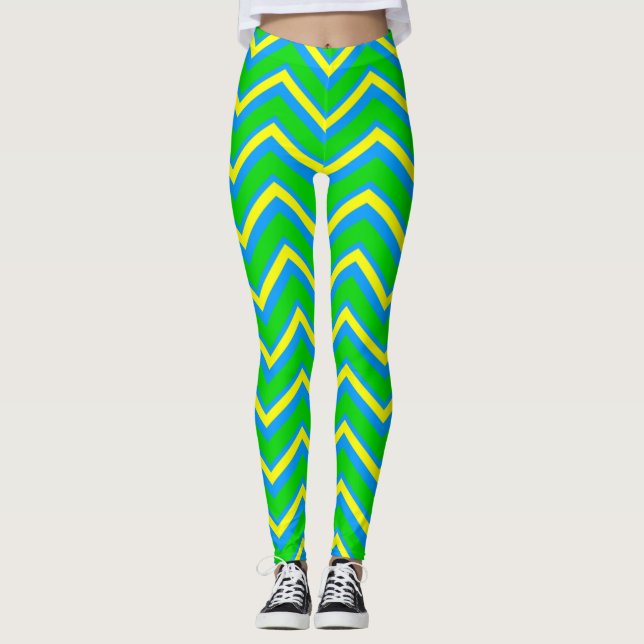 CKC-Chevron-9-LEGGINGS Leggings (Front)