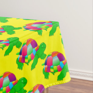 CKC Lil Glass Turtle,Yellow-60x84 TABLECLOTH