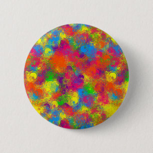 CKC Paint Can Florals-Button Pins