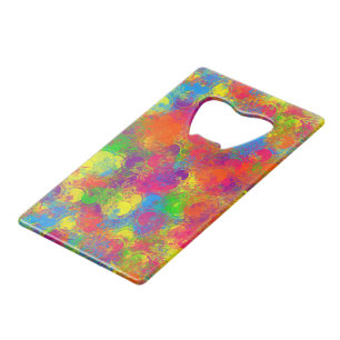CKC Paint Can Florals-CARD BOTTLE OPENER