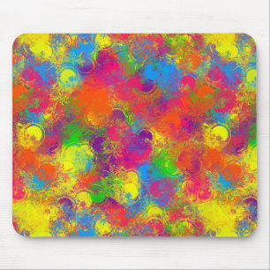 CKC Paint Can Florals-Computer Mousepad
