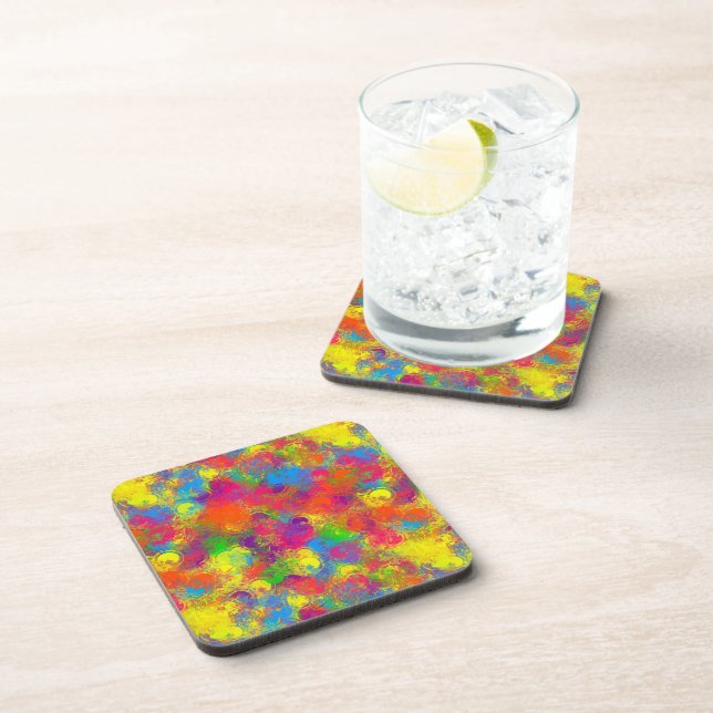 CKC Paint Can Florals-Drink Coasters (Right Side)