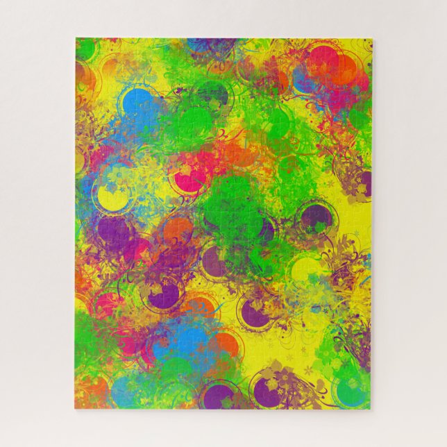 CKC Paint Can Florals- Jigsaw Puzzle (Vertical)