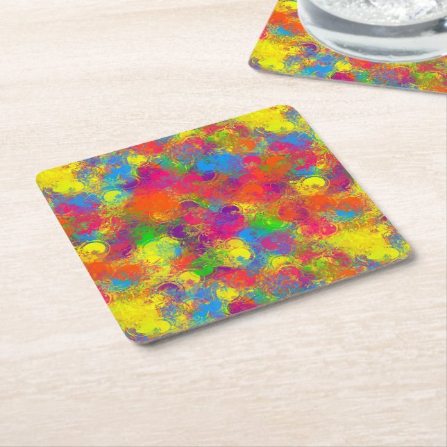 CKC Paint Can Florals-PAPER COASTERS (Angled)