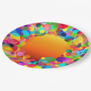 CKC Party Dots 8-PAPER PARTY PLATES