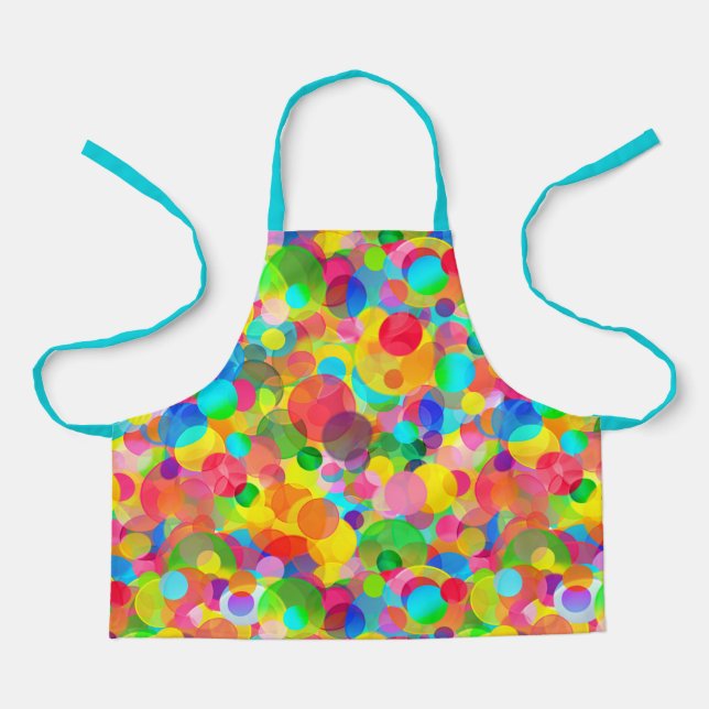 CKC Party Dots-  Apron (Front)