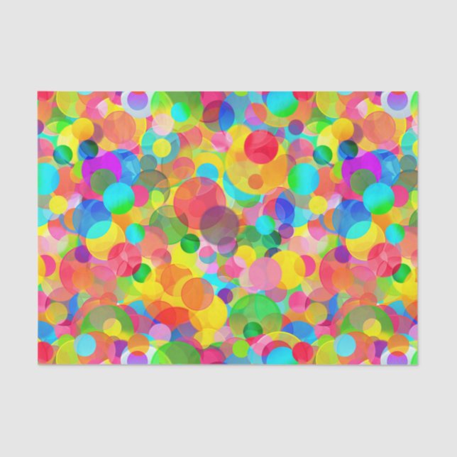 CKC Party Dots-TISSUE WRAPPING PAPER (Front)