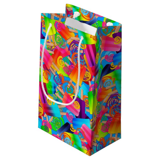 CKC-Popsicle Swirls, Blue-GIFT BAG S (Back Angled)