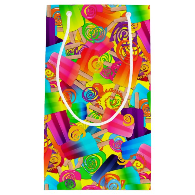 CKC-Popsicle Swirls, Yellow-GIFT BAG S (Front)