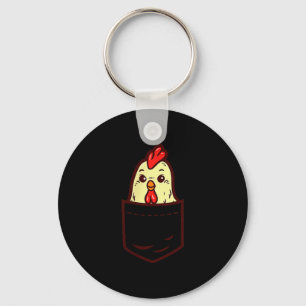 Cket Chicken Whisperer Cute Ultry Farm Animal Farm Key Ring