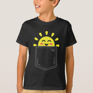 Cket Of Sunshine Happy Summer Sun Motivational Ins T-Shirt