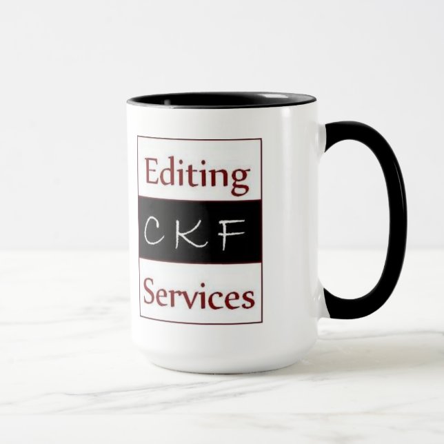 CKF Editing Services Mug (large) (Right)