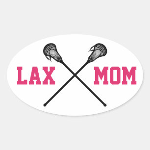 CKL "Lax Mum" Oval Sticker