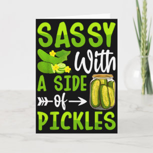 Ckle Lover Funny Sy With A Side Of Ckles  Card