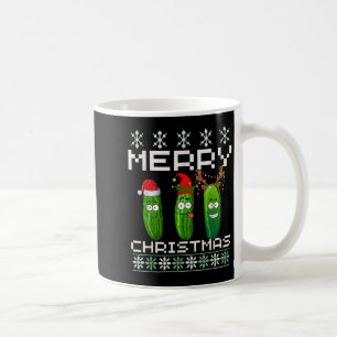Ckle Lover Xmas Lighting Santa Ugly Ckle Christmas Coffee Mug