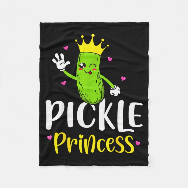 Ckle Princess Funny Ckle Cuber Girl  Fleece Blanket (Front)