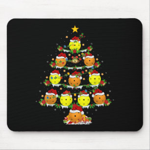 Ckleball Christmas Tree Lights Funny Srts Player X Mouse Pad