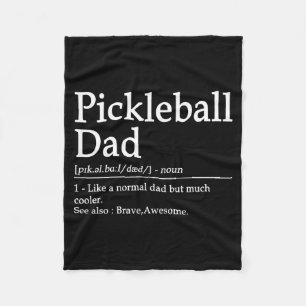 Ckleball Funny Ckleball Dad Quote Definition Fathe Fleece Blanket